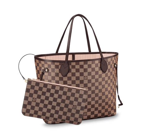 neverfull damier louis vuitton|louis vuitton neverfull rose ballerine.